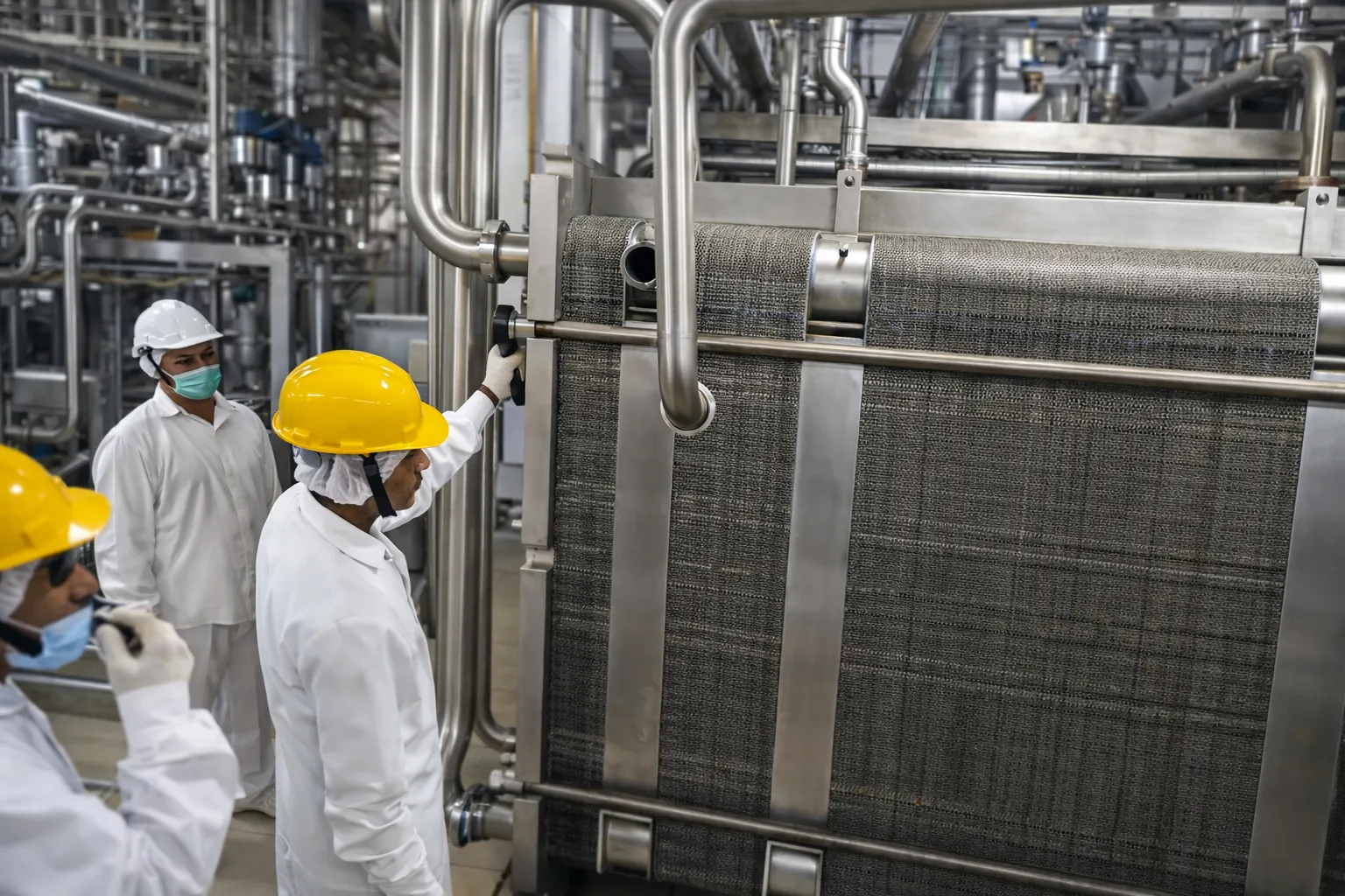 Heat Exchanger Chemical Cleaning and Maintenance Process